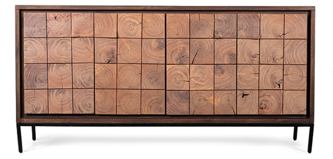 Комод с 4-мя дверцами в стиле Лофт Verbena