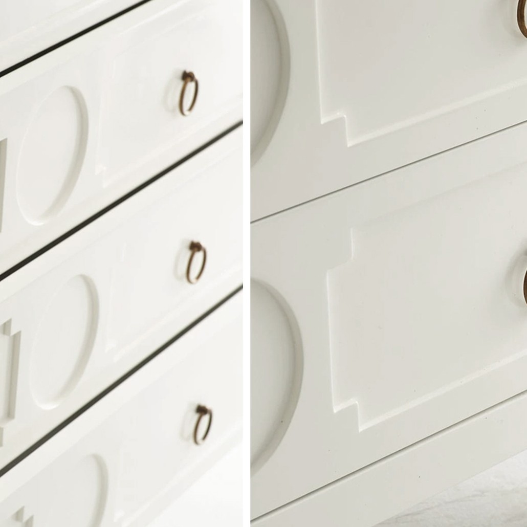 Комод с 4-мя ящиками Lawrence chest of drawers White Белый