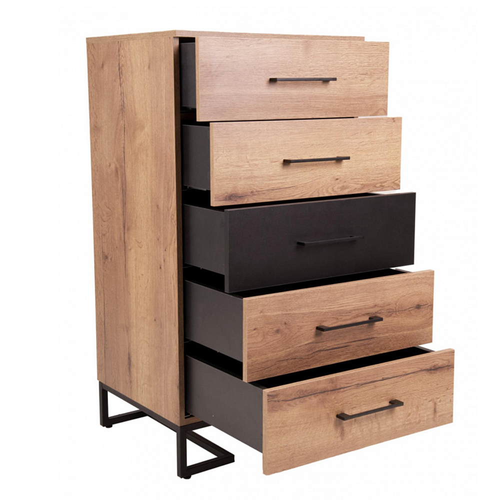 Комод с 5-ю ящиками в стиле лофт Urban Style Space