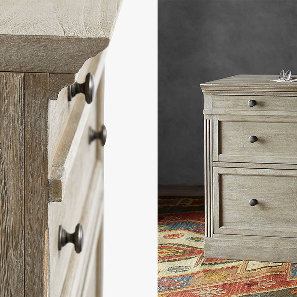 Комод с двумя ящиками Benjamin Chest of 2 Drawers