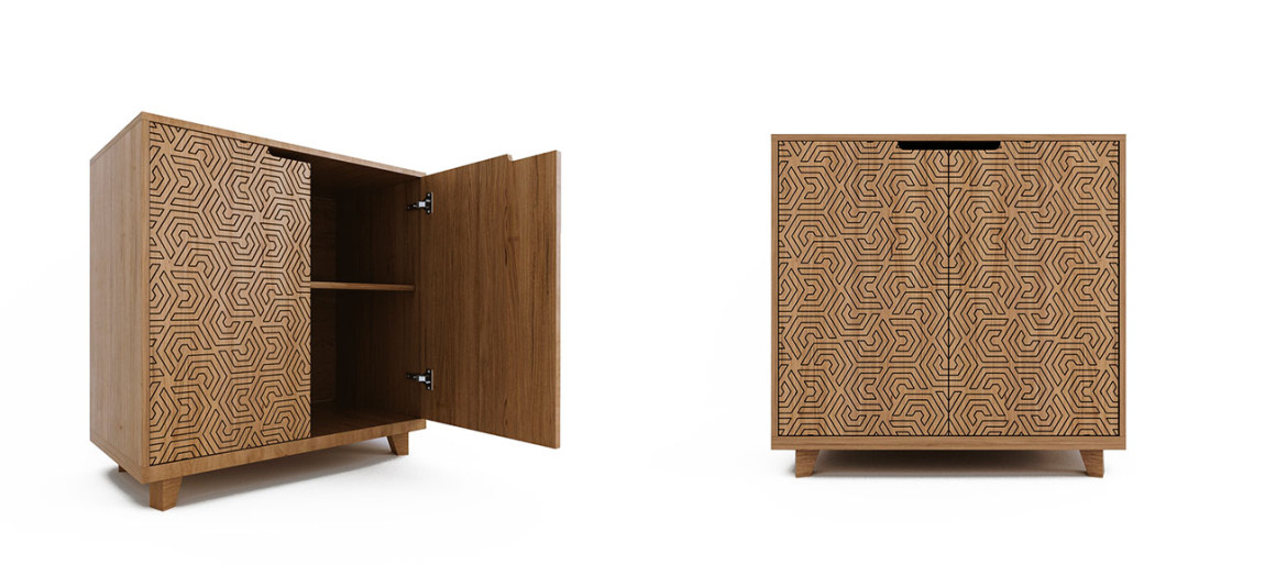 Комод с орнаментом Brian