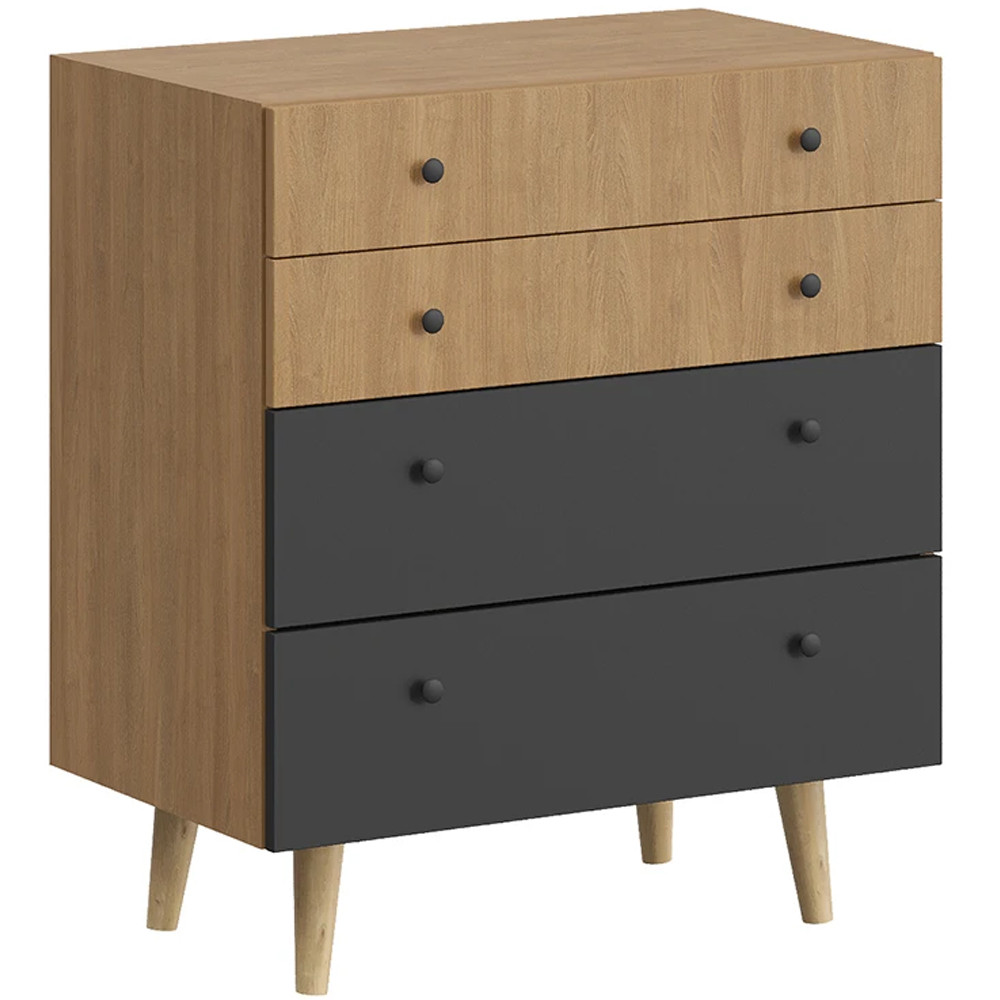 Комод с принтом на ящиках Elise Chest of Drawers
