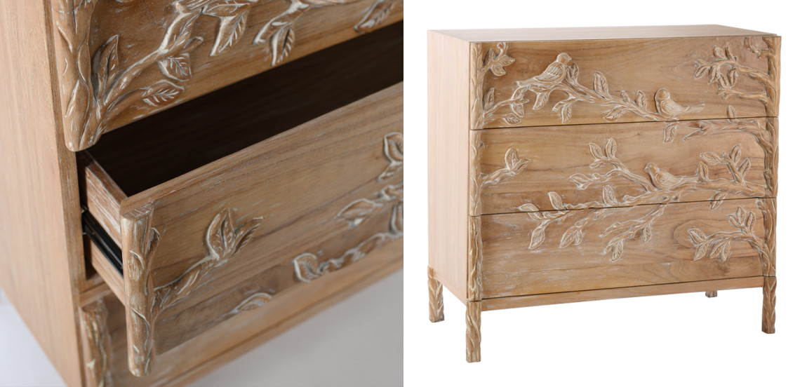 Комод с птицами Land & Sky Chest of Drawers