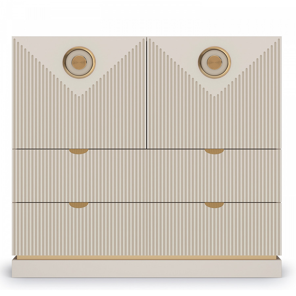 Комод с фактурным фасадом Satin Furniture