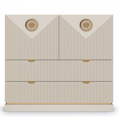 Комод с фактурным фасадом Satin Furniture