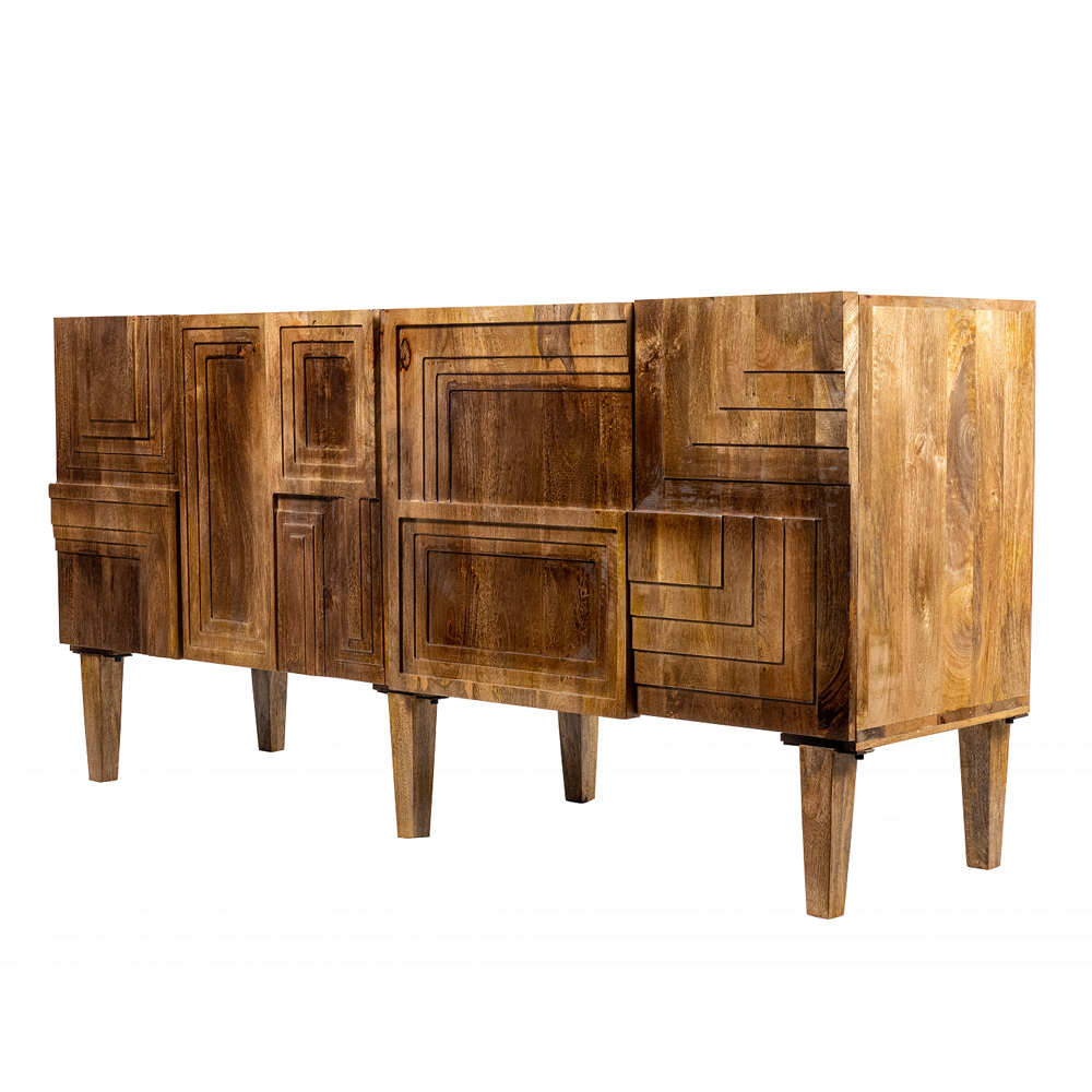 Комод с фактурным фасадом Squares