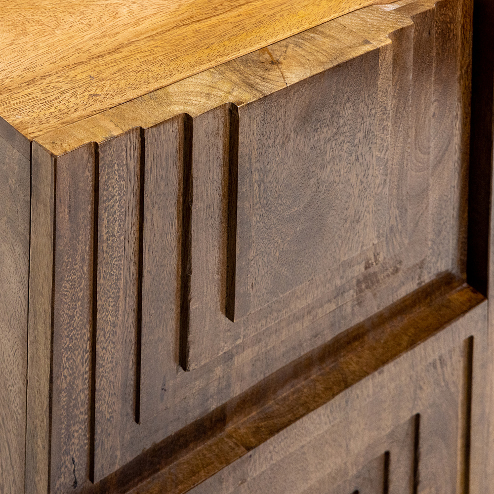 Комод с фактурным фасадом Squares