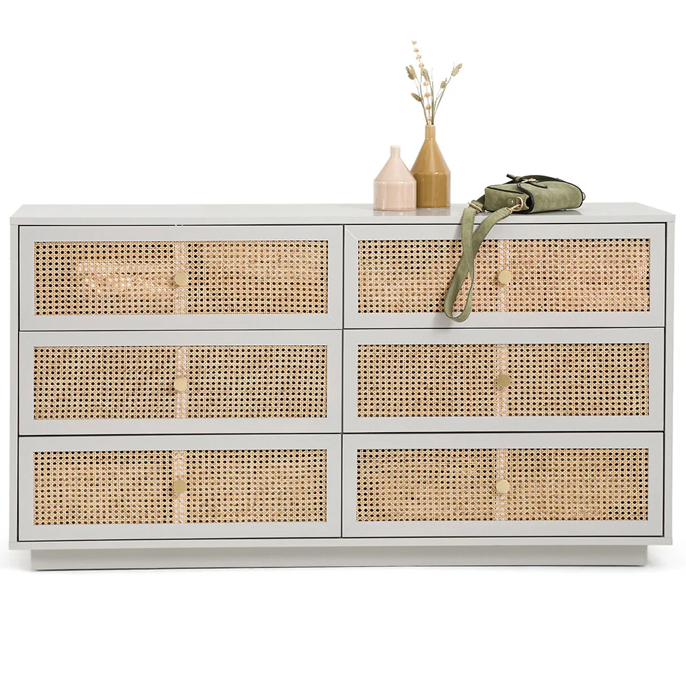 Комод с шестью ящиками Tomio Wicker Furniture
