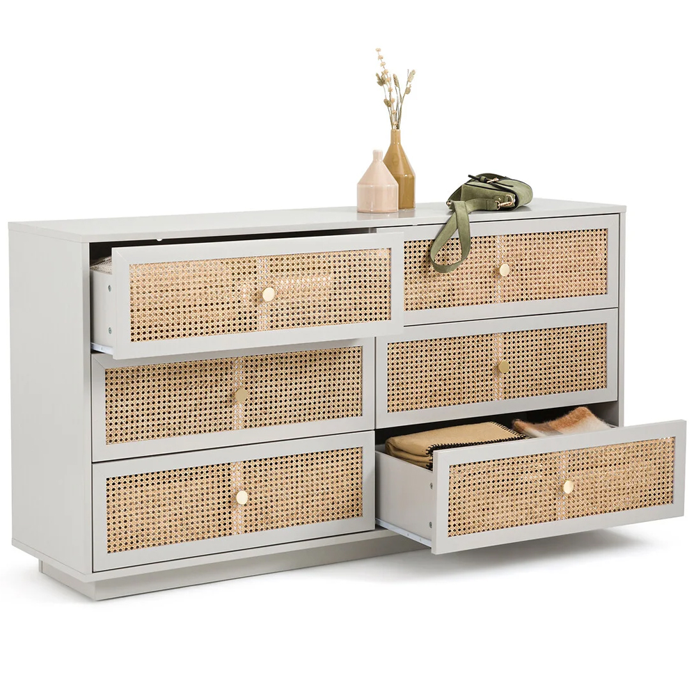 Комод с шестью ящиками Tomio Wicker Furniture