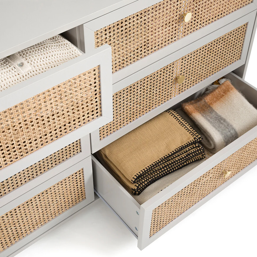 Комод с шестью ящиками Tomio Wicker Furniture