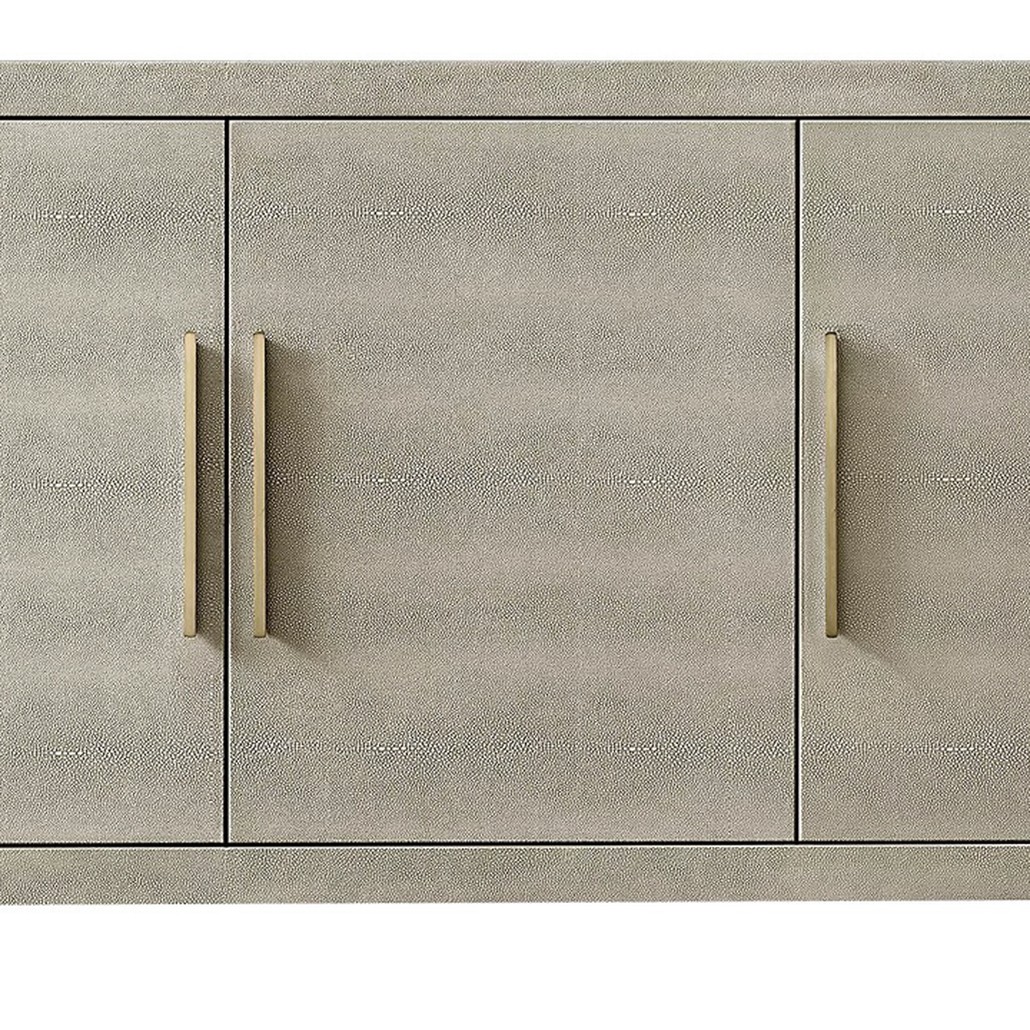 Комод серый скат Charles Stingray Texture chest of drawers Grey