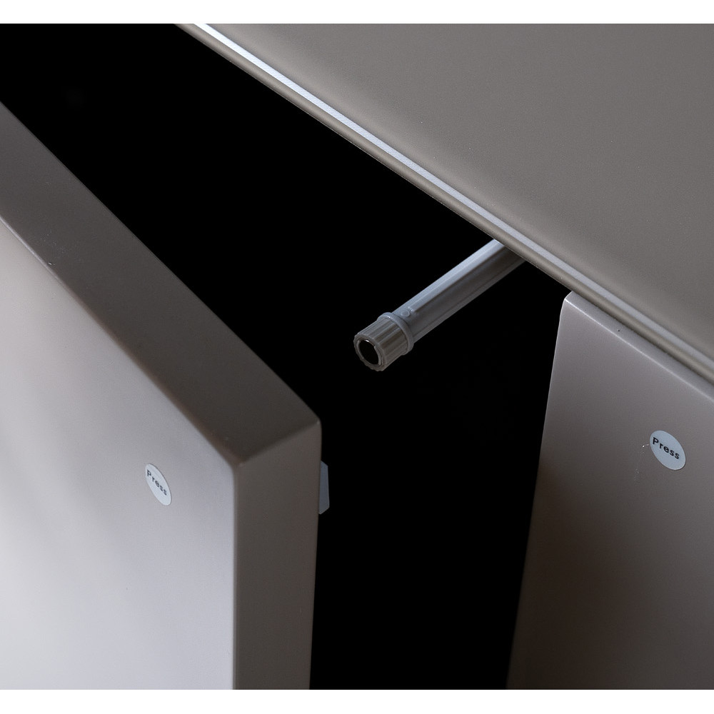 Комод со стеклянной столешницей и с выдвижными ящиками Minimalist Accent