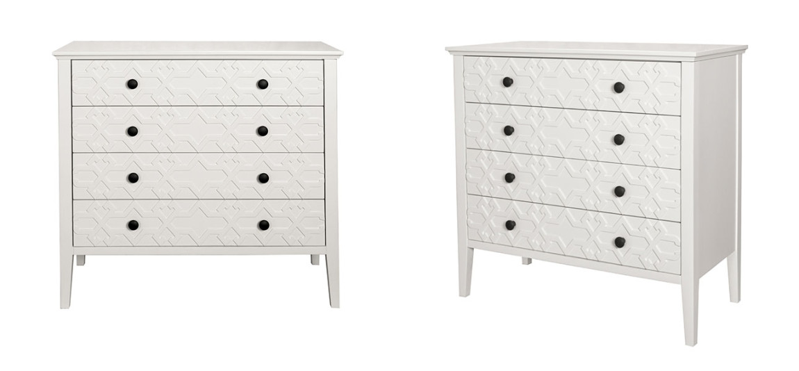 Комод цвет белый Country Style