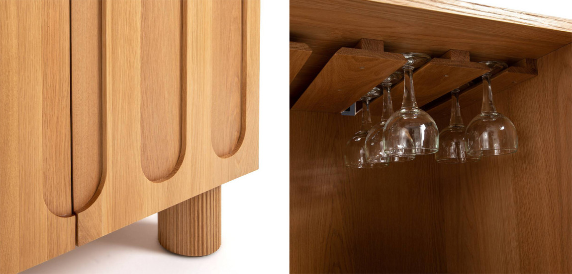 Комод-бар Jakob Oak Chest of Drawers Дуб