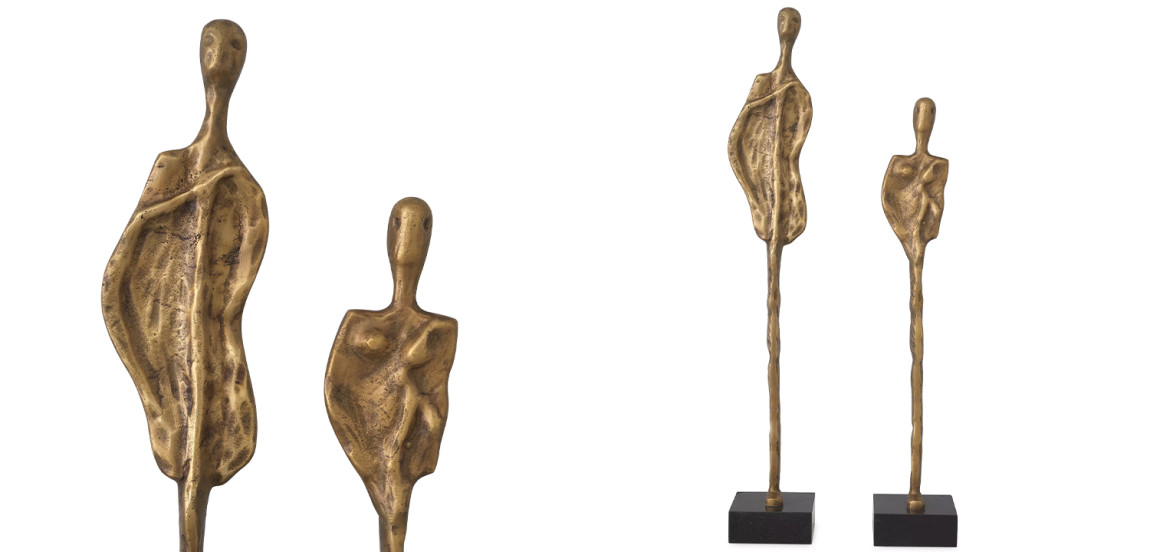 Комплект декоративных статуэток Eichholtz Object Dual Set of 2