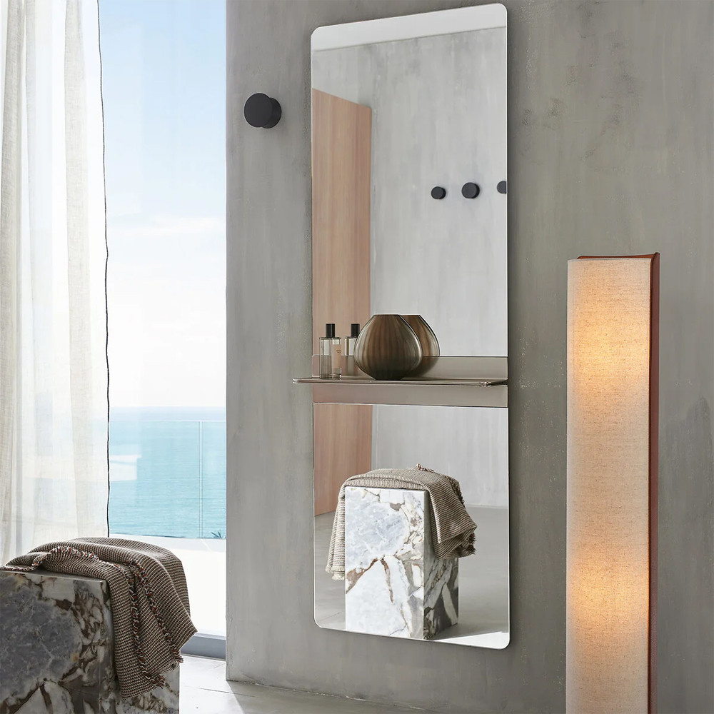 Комплект из 2-х круглых деревянных настенных крючков Bert Wall Hanger