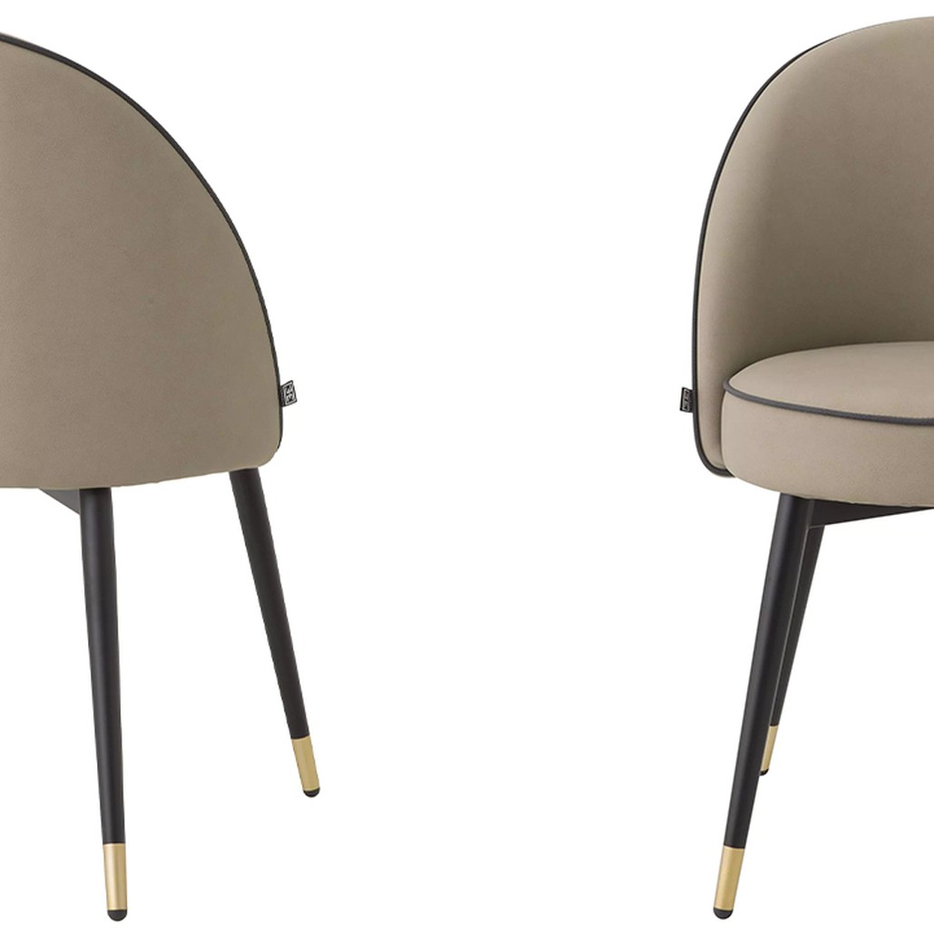 Комплект из двух стульев Eichholtz Dining Chair Cooper Set of 2 Beige
