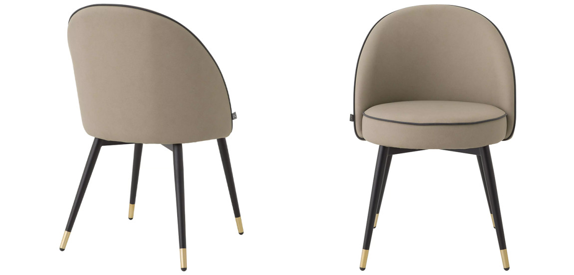 Комплект из двух стульев Eichholtz Dining Chair Cooper Set of 2 Beige