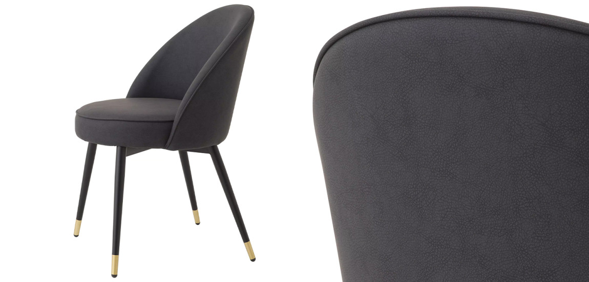 Комплект из двух стульев Eichholtz Dining Chair Cooper Set of 2 Grey