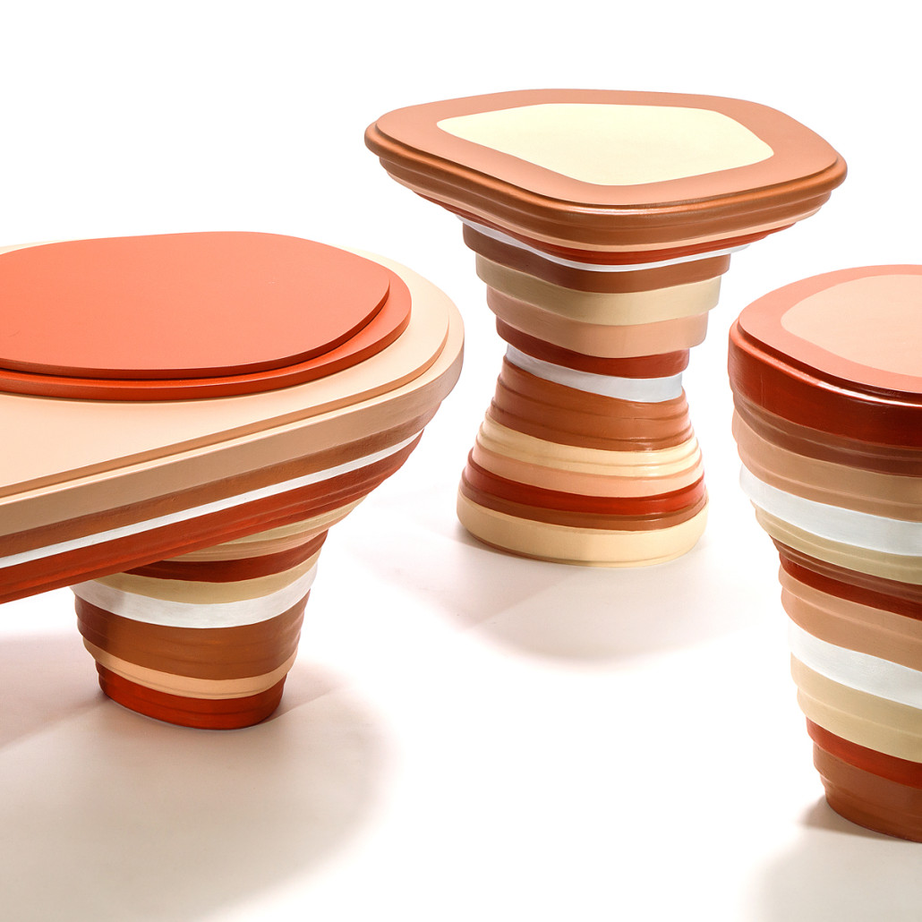 Комплект кофейных столиков Vorlon Desert three tables