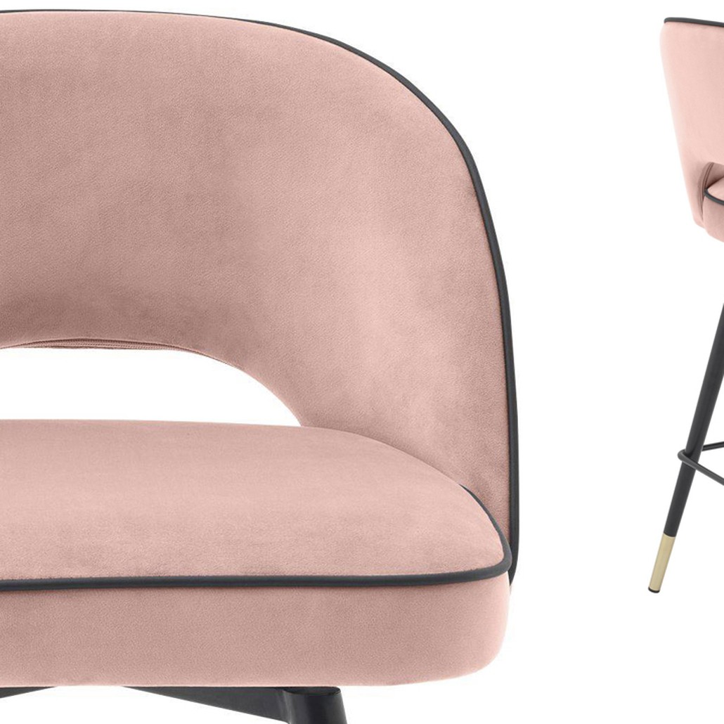 Комплект полубарных стульев Eichholtz Counter Stool Cliff set of 2 nude