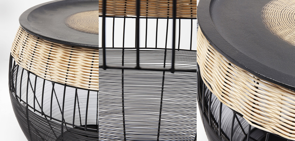 Комплект приставных столов African Wicker Drums