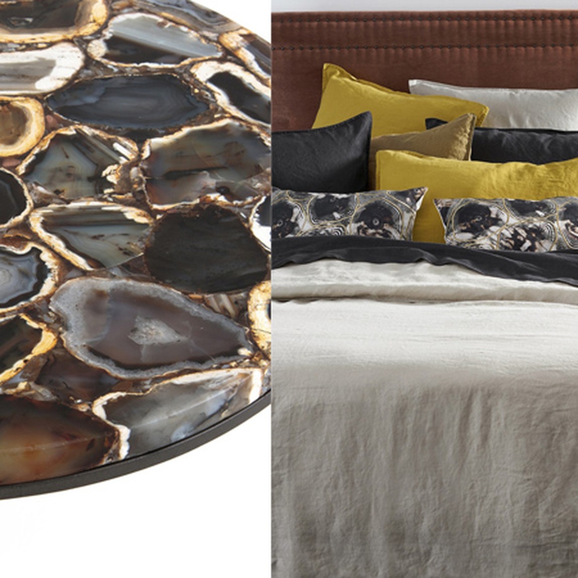 Комплект приставных столов Natural Agate
