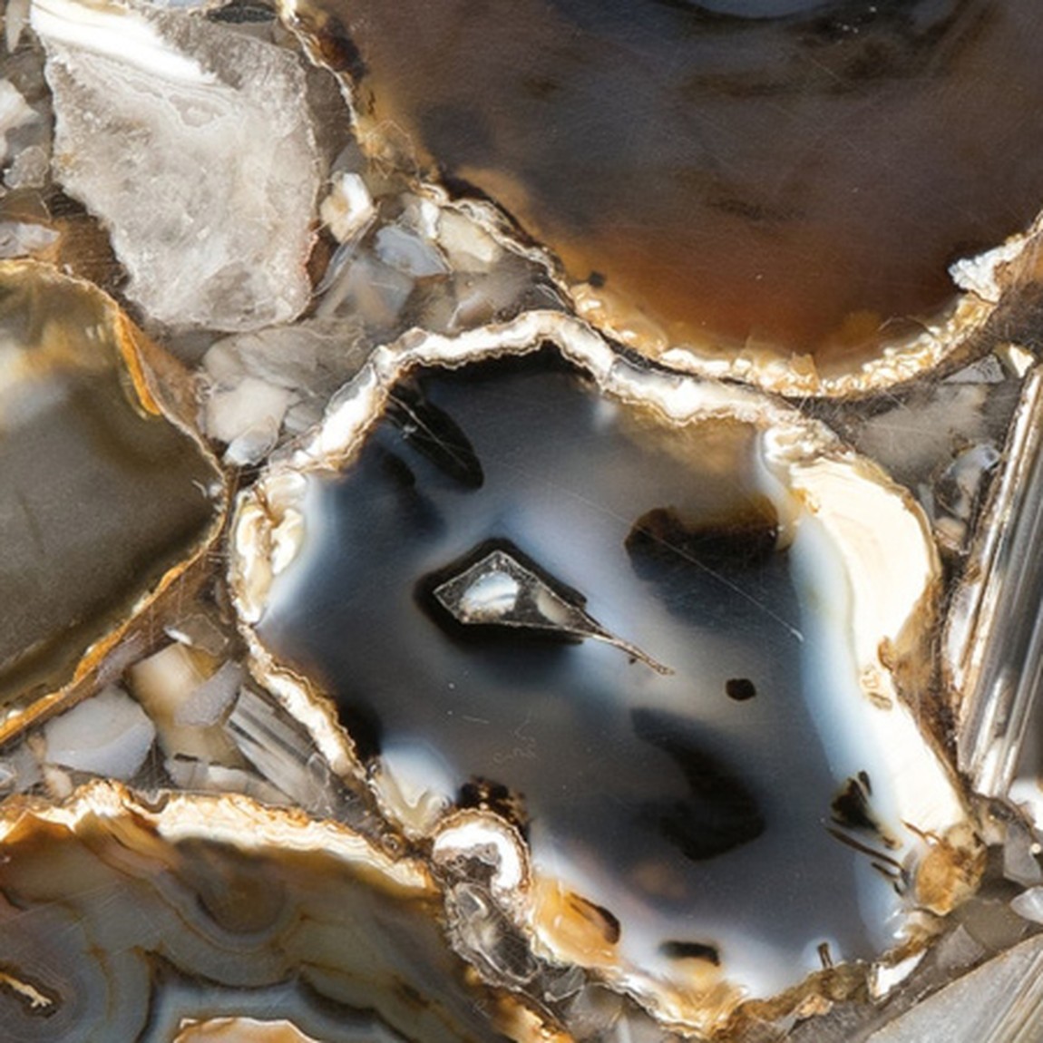 Комплект приставных столов Natural Agate
