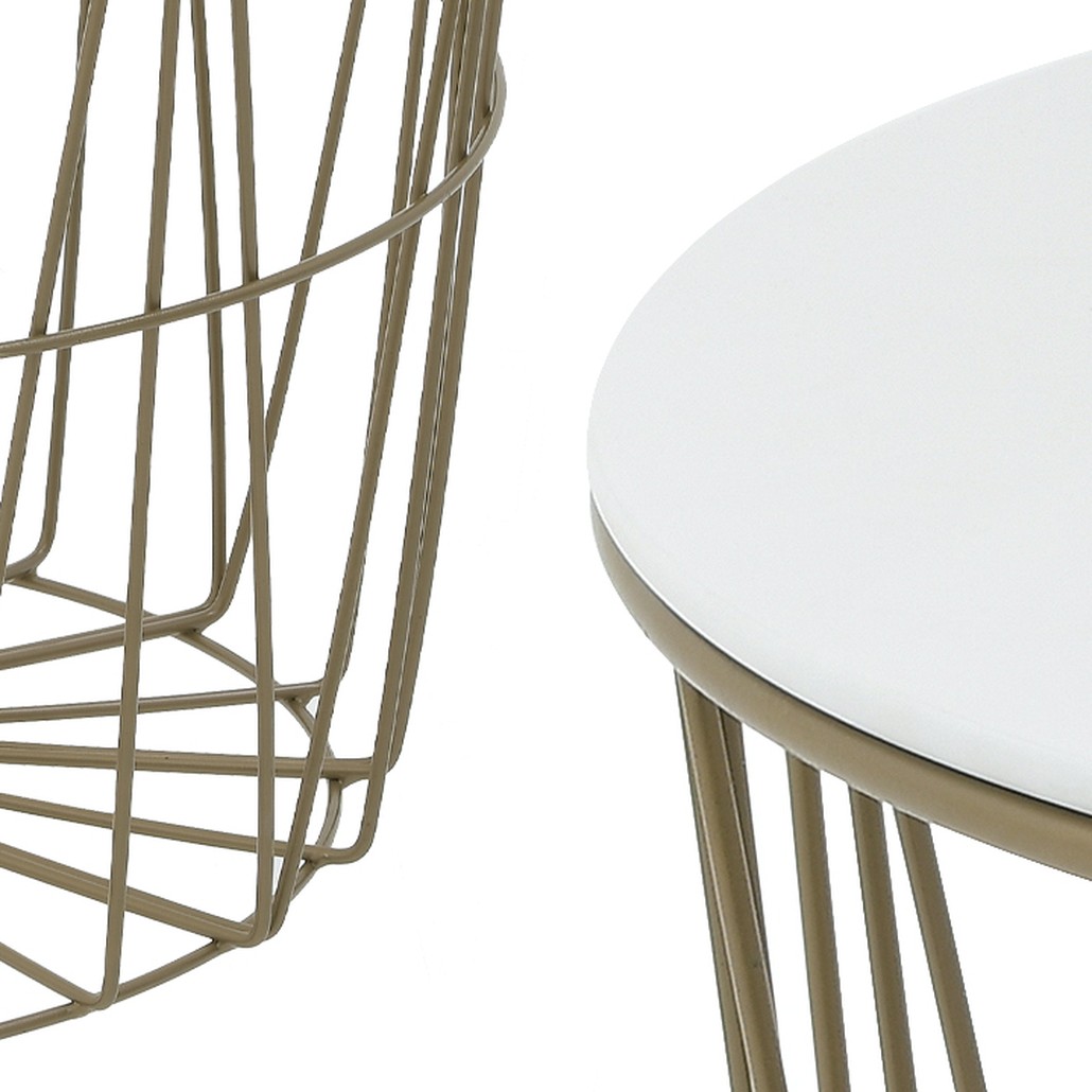 Комплект приставных столов Nieves Gold Table