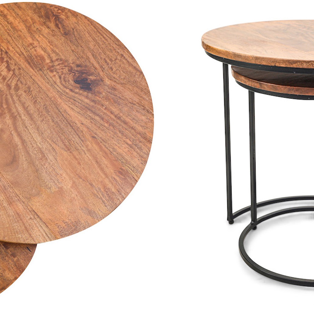 Комплект приставных столов Stafford Table darker