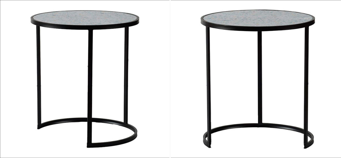 Комплект столиков с круглой столешницей Rachel