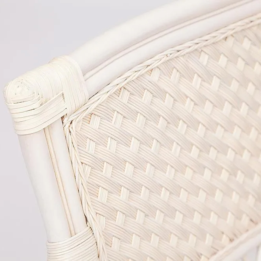 Комплект уличной мебели из ротанга Eloise белый