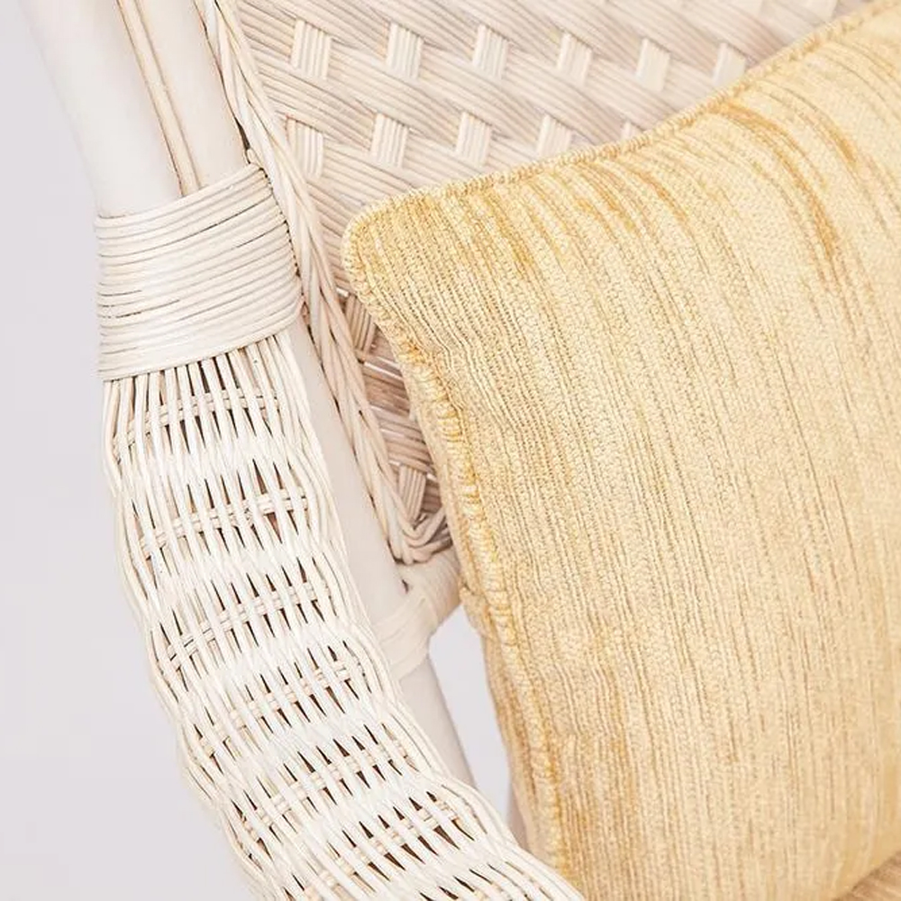 Комплект уличной мебели из ротанга Eloise белый