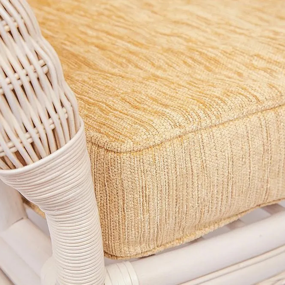 Комплект уличной мебели из ротанга Eloise белый