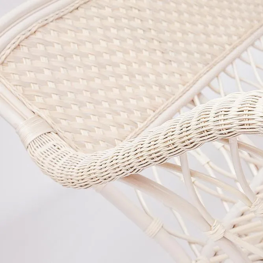 Комплект уличной мебели из ротанга Eloise белый