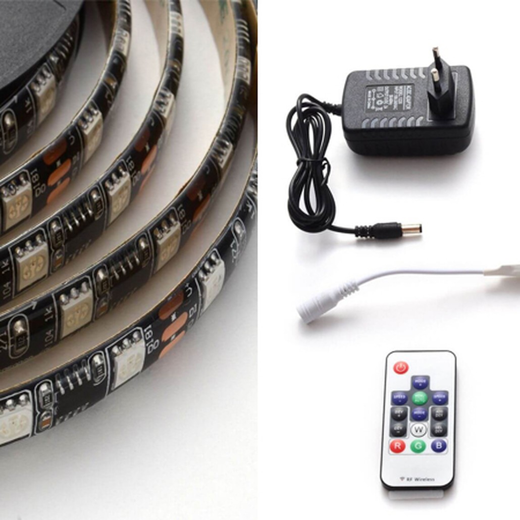 Комплект цифровой светодиодной ленты 14,4W/m 60Led/m 5050SMD разноцветный 2M