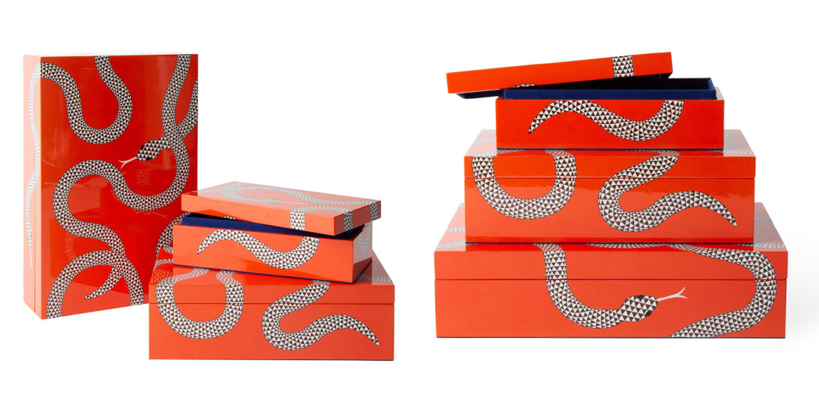 Комплект шкатулок EDEN LACQUER BOX BUNDLE Jonathan Adler