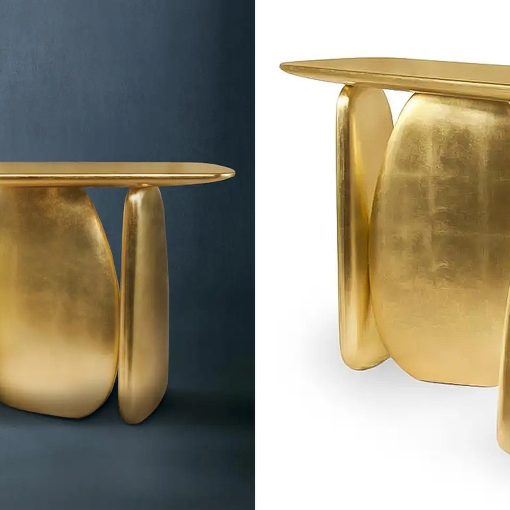 Консоль Design Console Table Gold