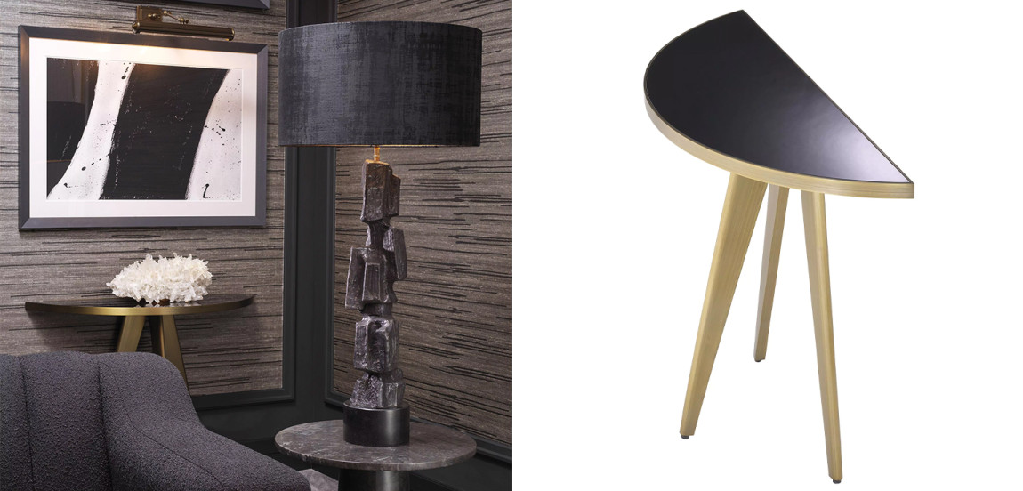 Консоль Eichholtz Console Table Aston Brass