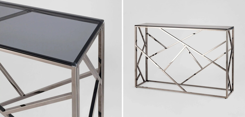 Консоль Geometry Serene Phoenix Dark Chrome