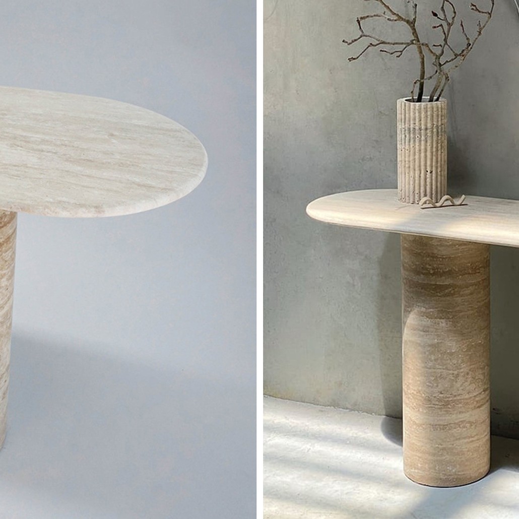 Консоль LA PARADIS Console TABLE Traverten