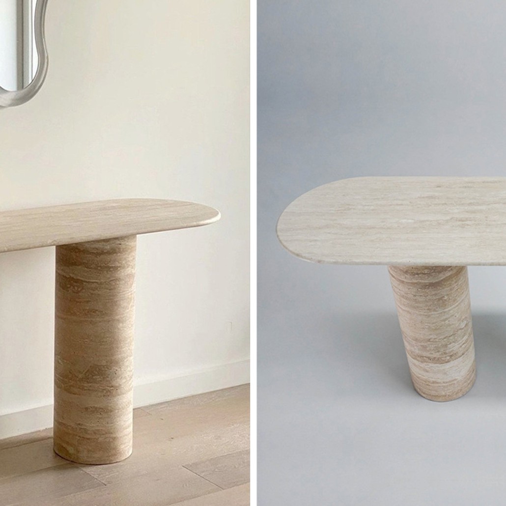 Консоль LA PARADIS Console TABLE Traverten
