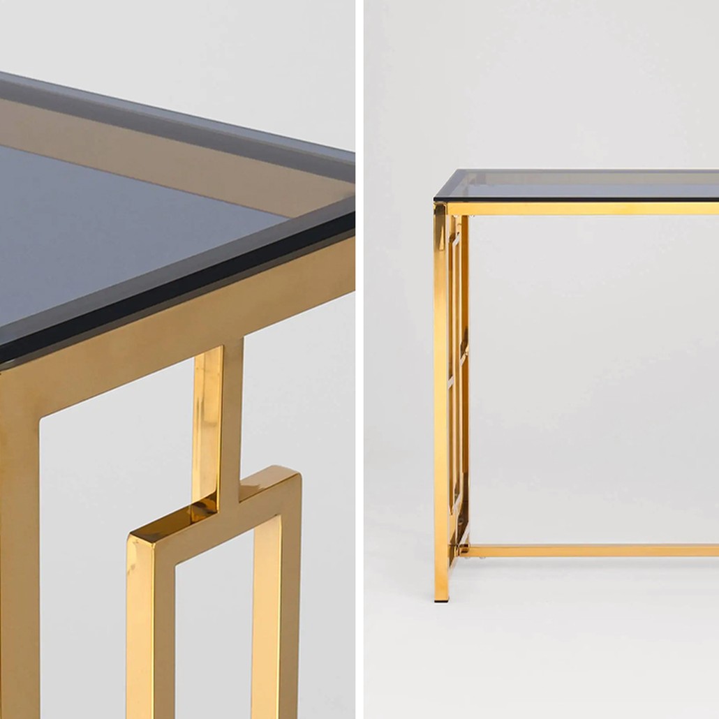 Консоль Milan Tables Gold