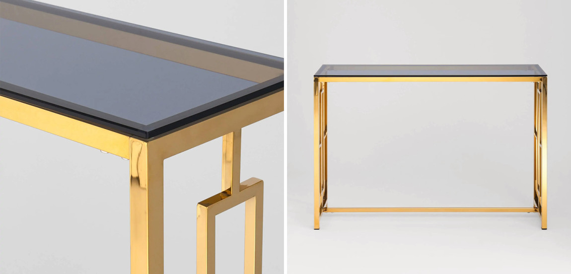 Консоль Milan Tables Gold