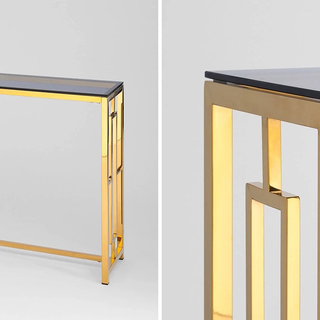 Консоль Milan Tables Gold