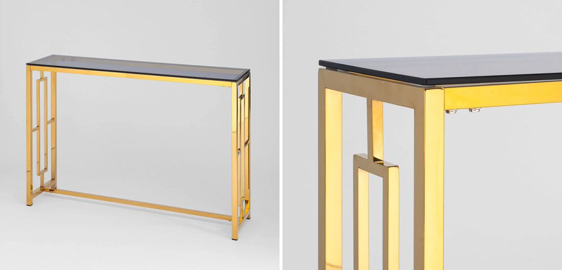 Консоль Milan Tables Gold