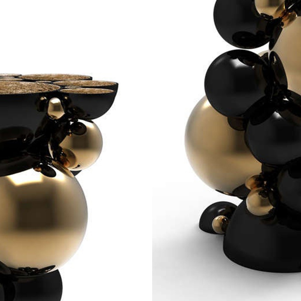 Консоль Newton Console by Boca do Lobo Studio Черный
