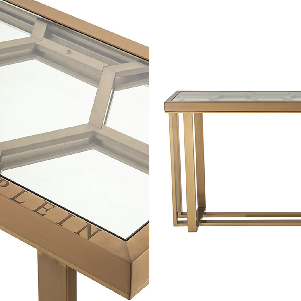 Консоль Philipp Plein Console Table Skeleton