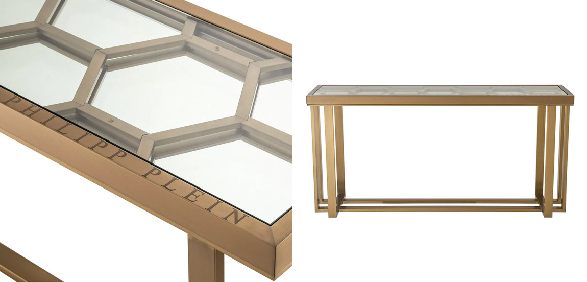 Консоль Philipp Plein Console Table Skeleton