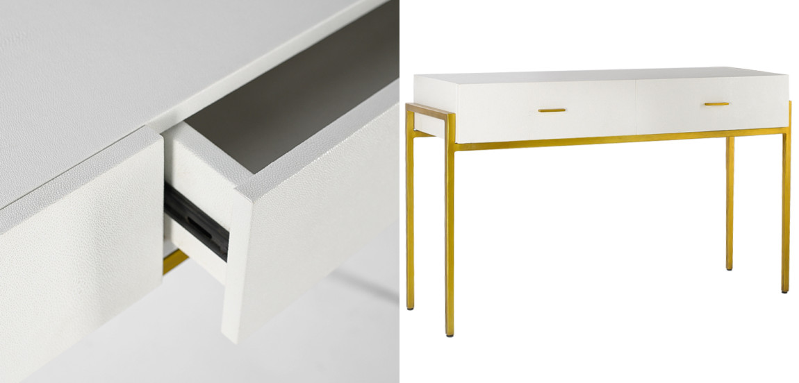 Консоль White Texture Stingray Console